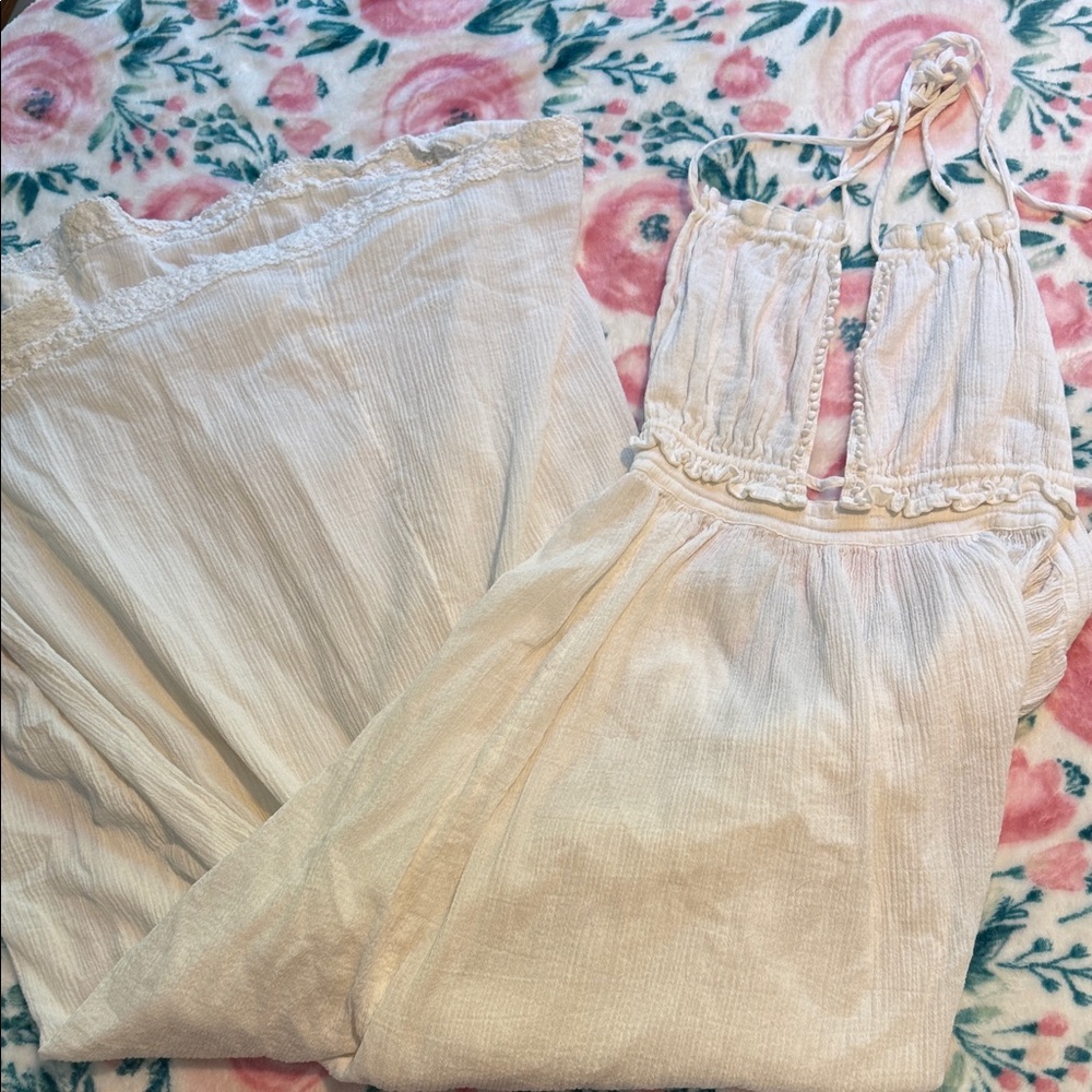 Victoria's Secret Cream Textured Fabric